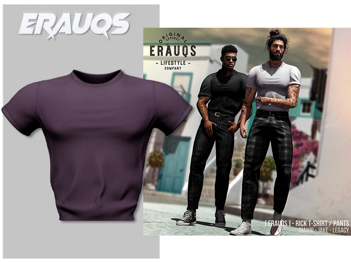 [ ERAUQS ] - Rick T-Shirt - 10