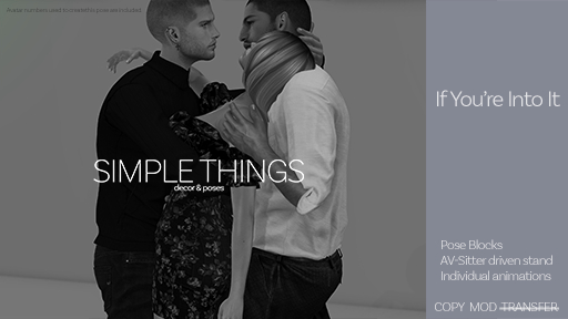 Simple Things  If You're Into It 