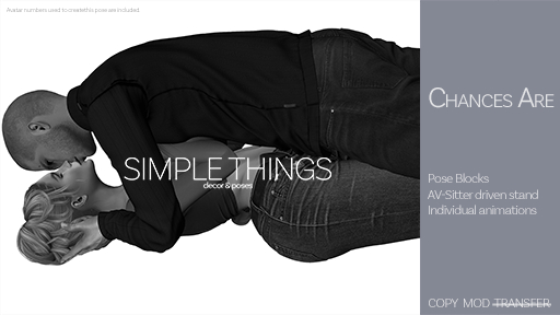 Simple Things  Chances Are