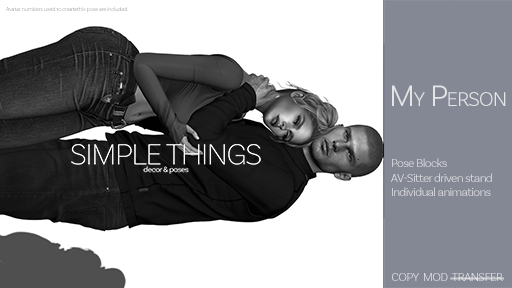 Simple Things  My Person