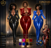 [NTC] Latex VANGUARD Set Purple [HUD ADD]
