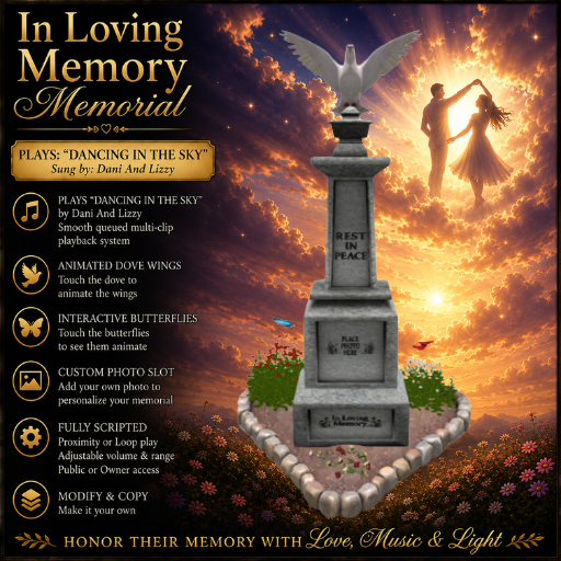 Second Life Marketplace - In Loving Memory Memorial Plays: (