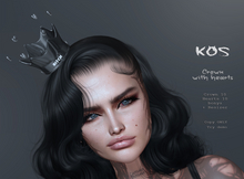 .KOS. Crown with hearts