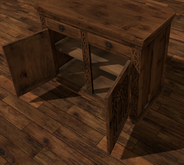 Medieval Commode (interactive) 3 LI