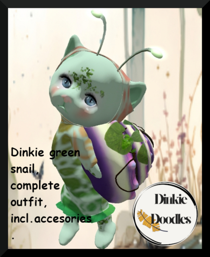 Dinkie Snail green boxed