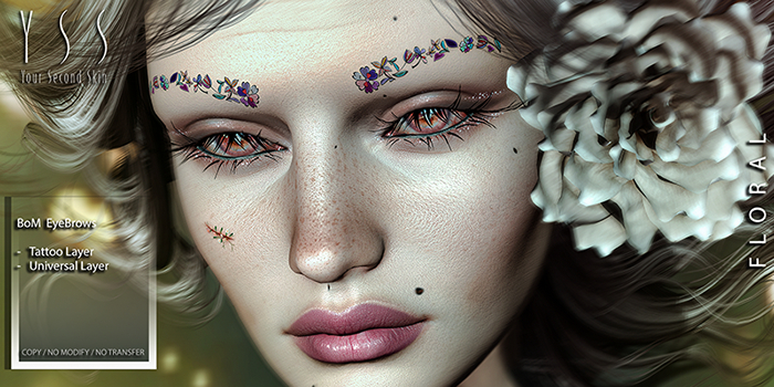 YSS Floral EyeBrows BOM Add Me) Boxed