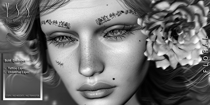 YSS Floral EyeBrows BOM DEMO Add Me) Boxed