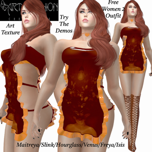 ART & FASHION - FREE WOMEN 2 OUTFIT