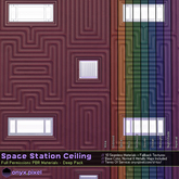 onyx.pixel - Materials - Space Station Ceiling - Deep Tones