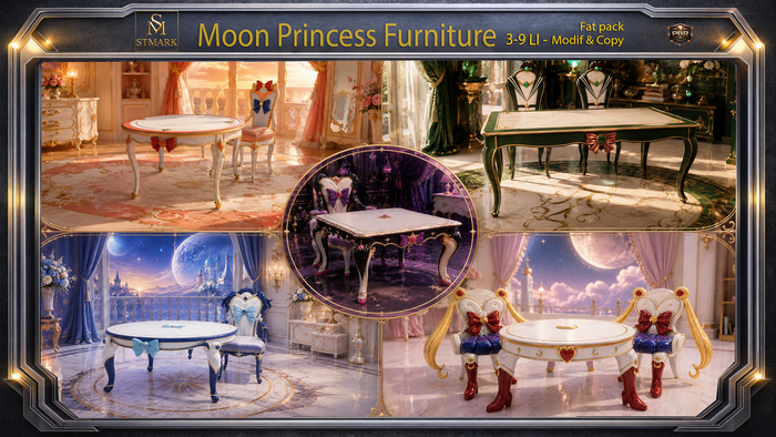 Moon Princess Furniture (Fat Pack)