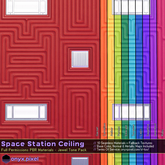 onyx.pixel - Materials - Space Station Ceiling - Jewel Tones