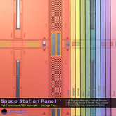 onyx.pixel - Materials - Space Station Panel - Vintage Tones