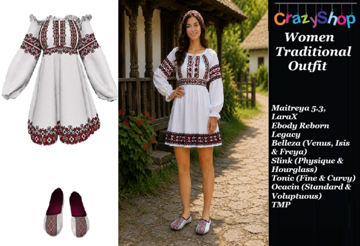 Crazy Women Traditional Outfit