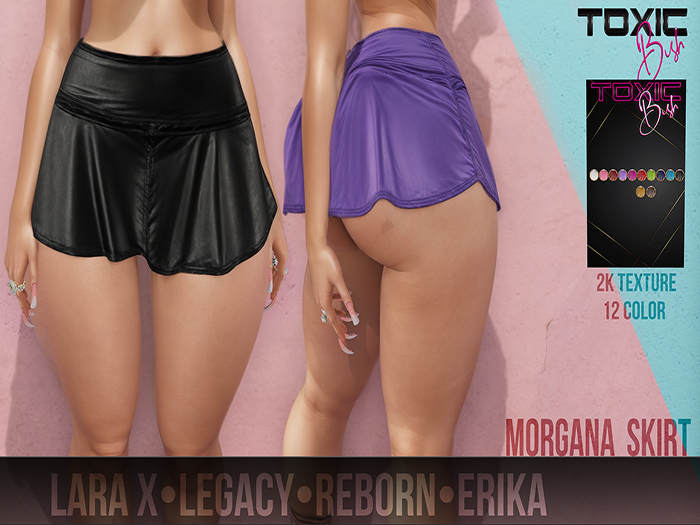 [TOXIC BISH] Morgana Skirt @ HUD