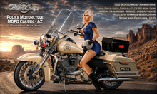 Motorcycle - MotoDesign - Police Motorcycle - MDPD Classic - AZ
