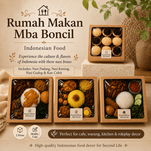Indonesian Food Box Set