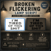 Broken Flickering Lamp Script