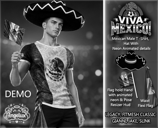 *Angelux* Viva Mexico! Male Custome DEMO