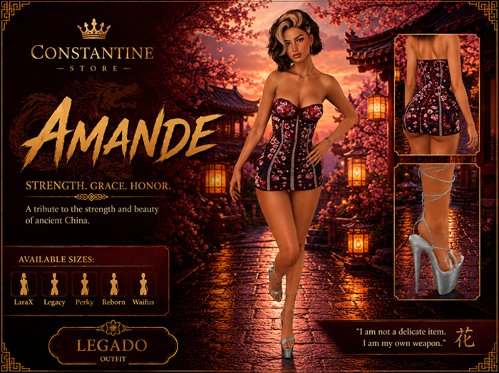 [CONSTANTINE] AMANDE OUTFIT DEMO