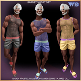 WAD DESIGNS BARNEY SHORT SET