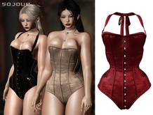 SOJOUR - Henrieta pushup corset - scarlet