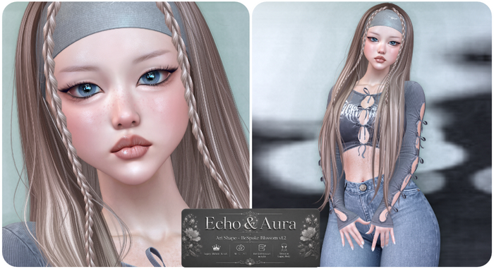 Second Life Marketplace - Echo & Aura - Ari Shape - BeSpoke Blossom v1.2