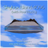 Skybox Island with Reef Rocks (4096-11)