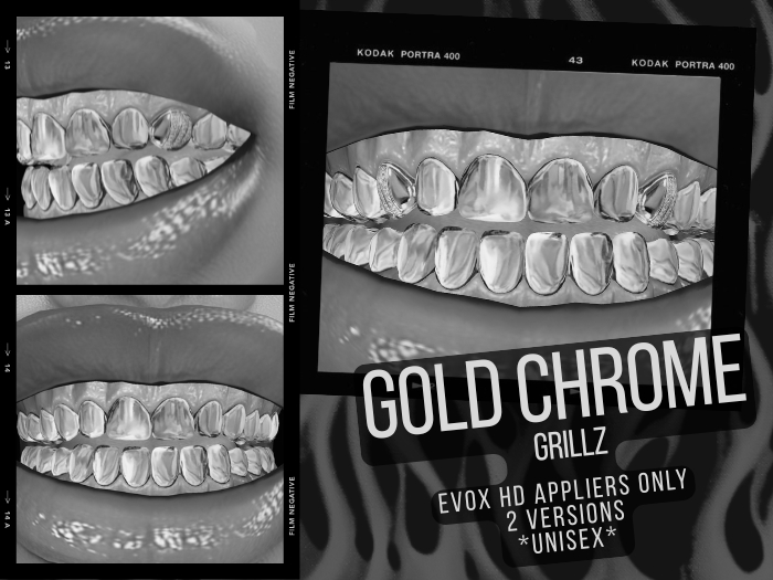 Gold Chrome Grillz *DEMO*