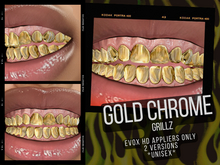 Gold Chrome Grillz