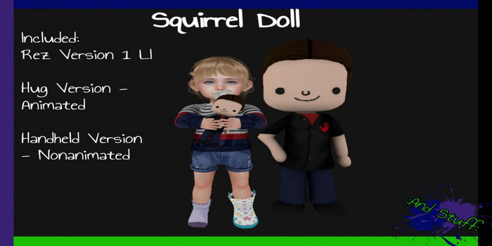 :And Stuff: Squirrel Doll