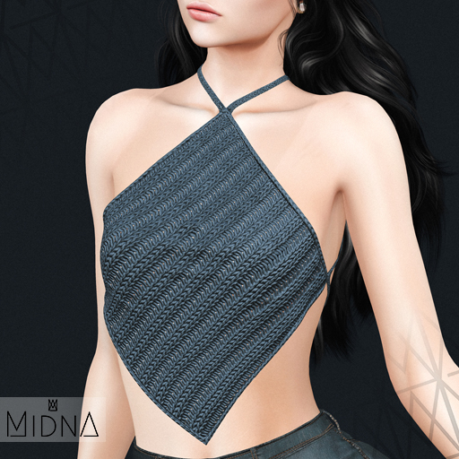 MIDNA - Iliana Top - BLUE [ADD]