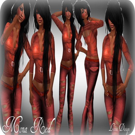 Cheapskates... Lizzi Design - Mona Red