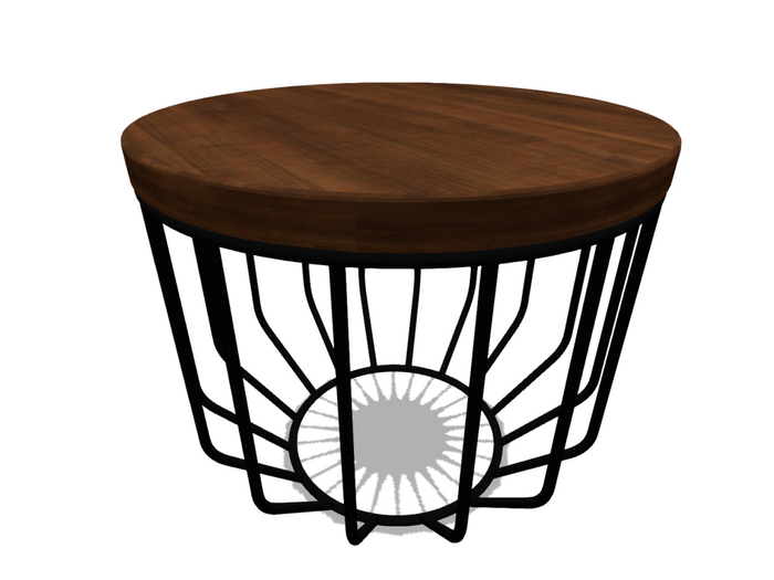 wire side table