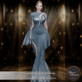 .:FlowerDreams:.Gaia Gown - grey blue * Lara X Update *
