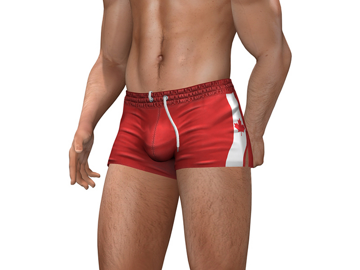 TwoSided Euro shorts Canada