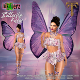 hizNherz Butterfly Kisses Outfit (with Butterfly cloud)