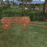 Decorative stationary wagon