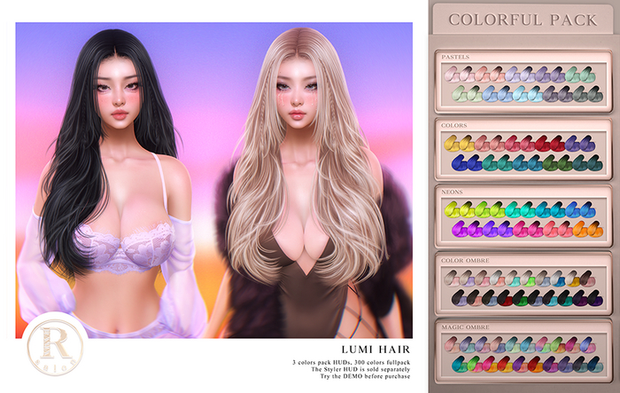 RAMA.SALON - Lumi Hair 'Colorful Pack'