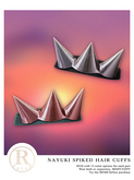 RAMA.SALON - Nayuki Spiked Hair Cuffs