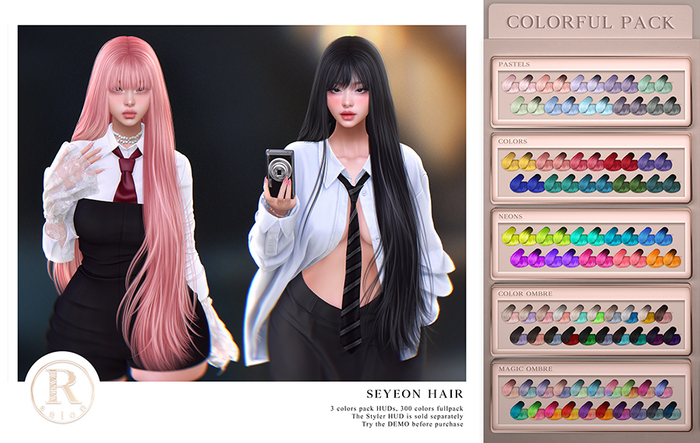 RAMA.SALON - Seyeon Hair 'Colorful Pack'