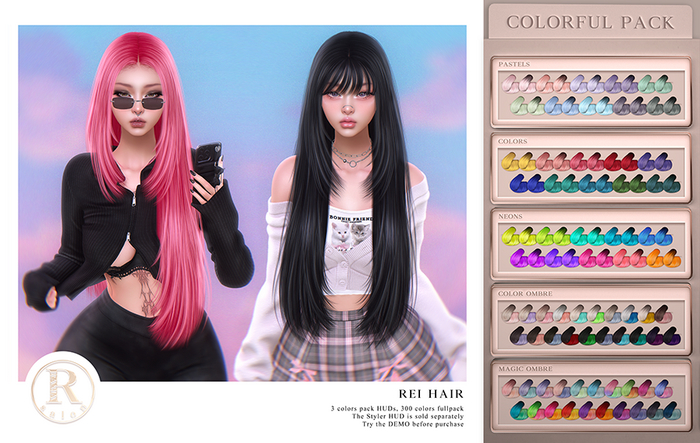 RAMA.SALON - Rei Hair 'Colorful Pack'
