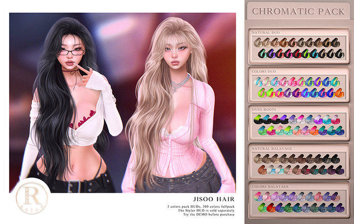 RAMA.SALON - Jisoo Hair 'Chromatic Pack'