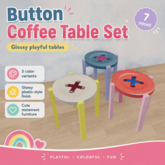 UNBOXING Button Coffee Table Set