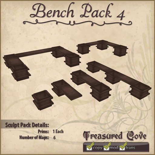 -TC- Bench Pack 4 Clearance Priced