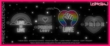 LetMeGlow Pride Collection 03 - LOVE NEON SIGN