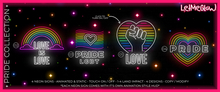 LetMeGlow Pride NEON SIGNS Collection FATPACK