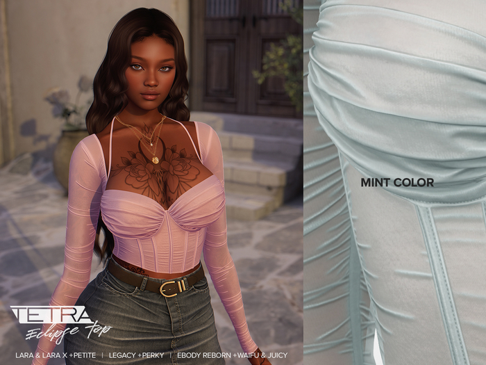 TETRA - Eclipse Top (Mint)