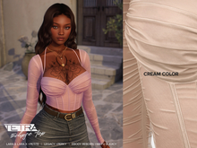 TETRA - Eclipse Top (Cream)