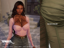 TETRA - Eclipse Top (Olive)