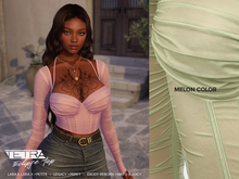 TETRA - Eclipse Top (Melon)